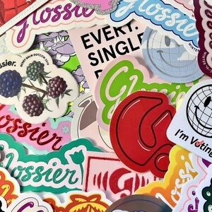 Glossier Limited Edition Stickers